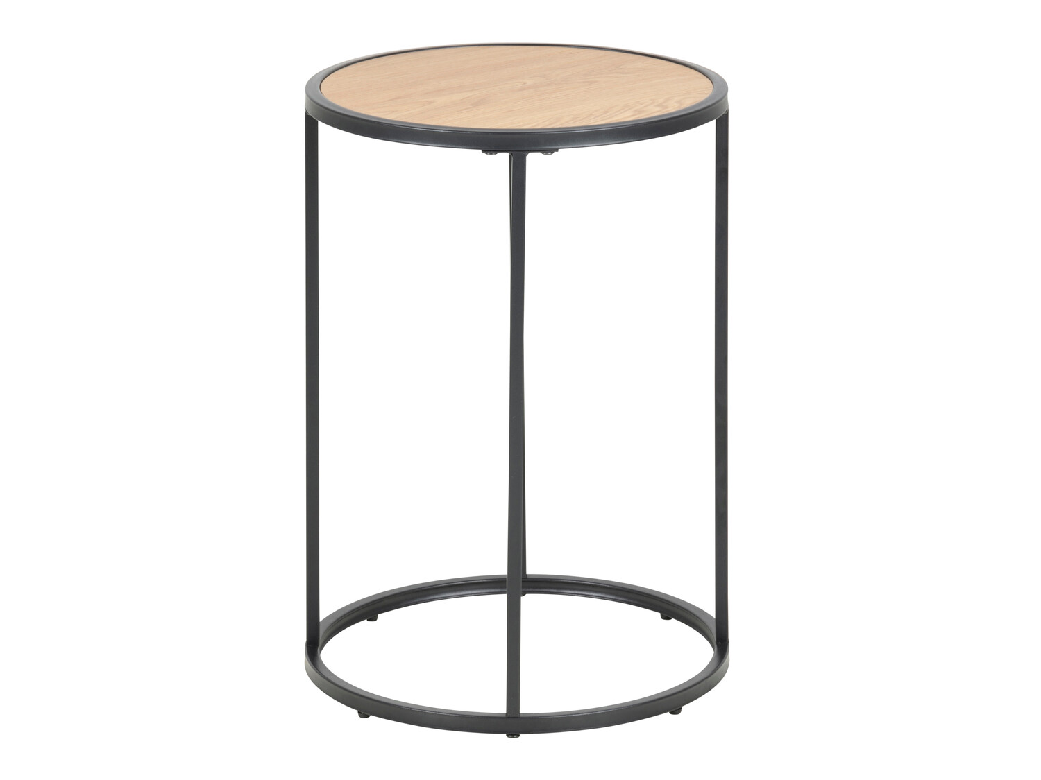 Stranska mizica Norsica Sevferi 118 (Divji hrast + Črna)