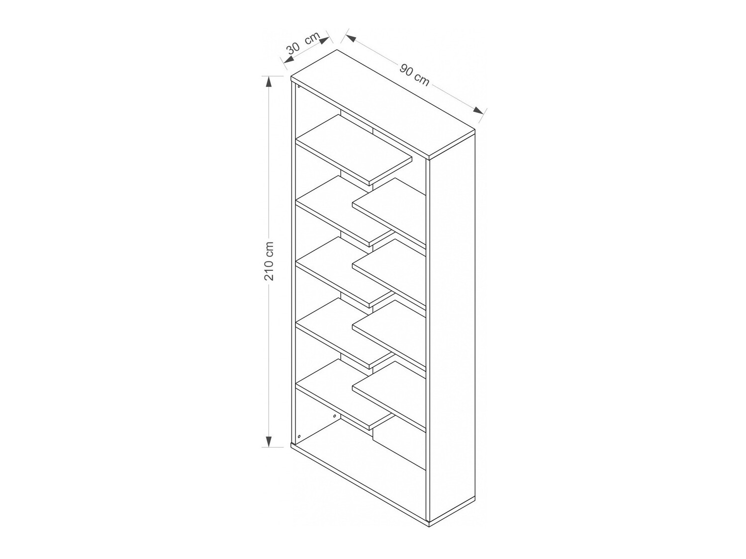 Komplet za domačo pisarno Avitori 111