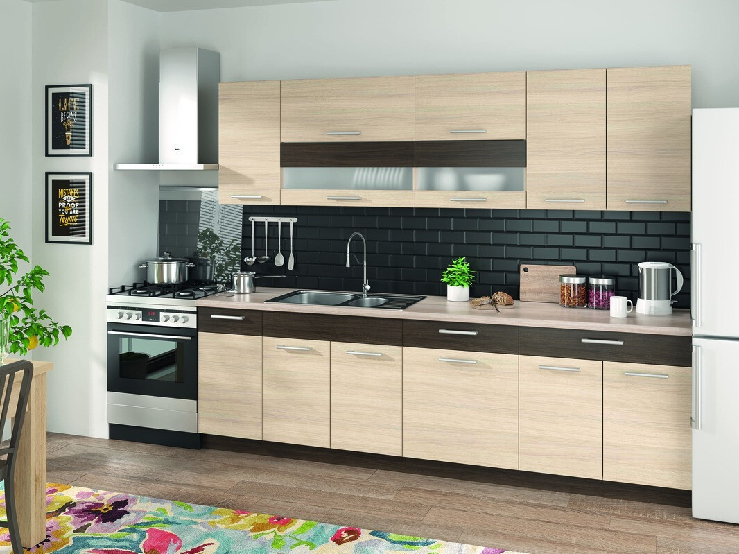 Modularna omarica za pomivalno korito z vrati Mode Light 115