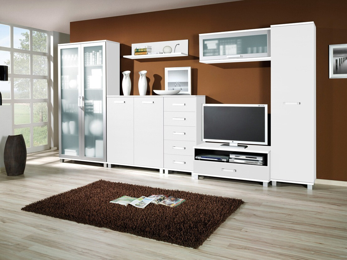 Stenska polica Cirevau 110 (Bela)