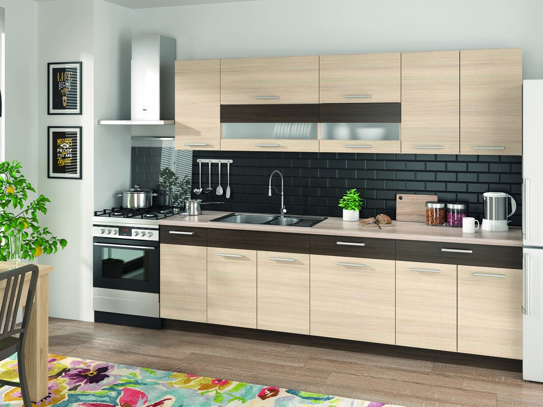 Modularna kotna omarica Mode Light 118