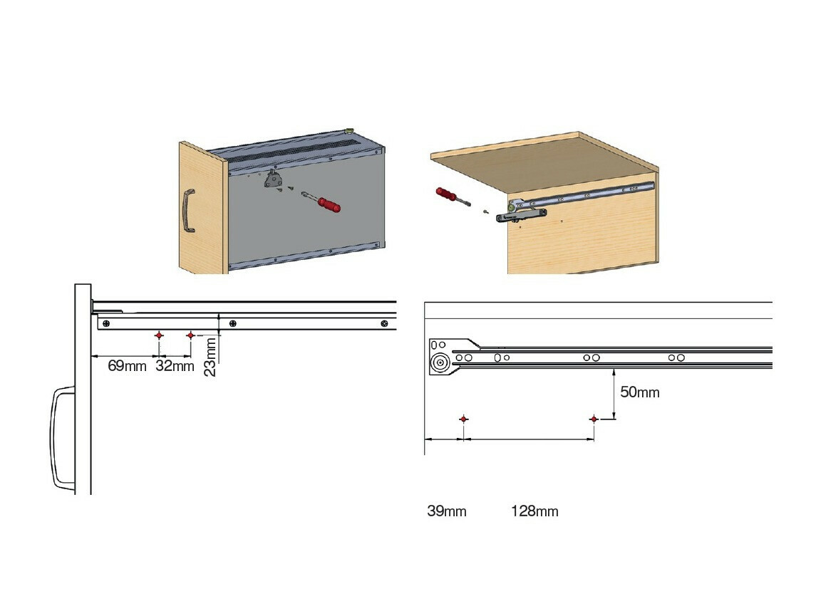 Zavore za predale Mode 140