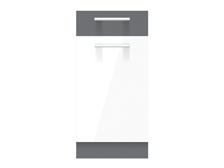 Modularna omarica s predalom in vrati Mode White 117