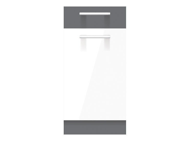 Modularna omarica za pomivalno korito z vrati Mode White 116