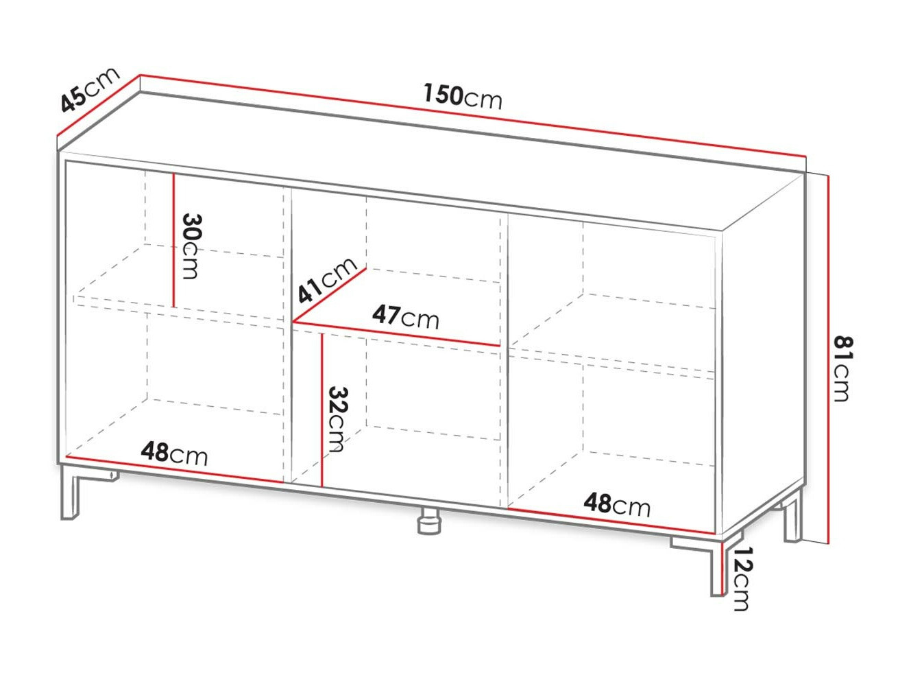 Omarica Charlotte 159 (Bela + Beli marmor)