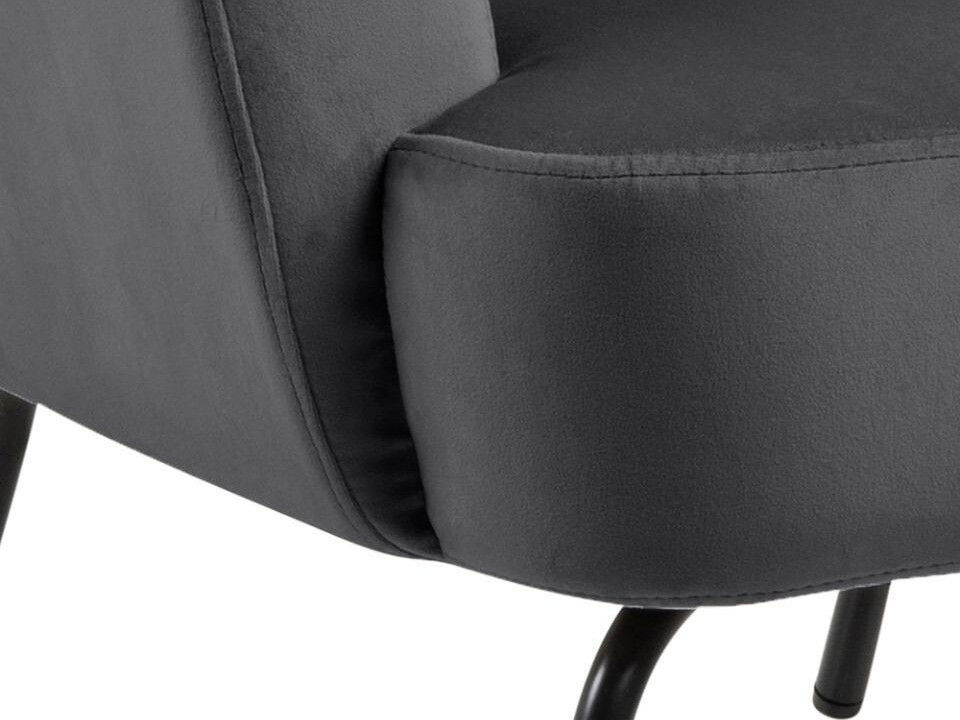 Fotelj Norsica 408 (Temno siva)