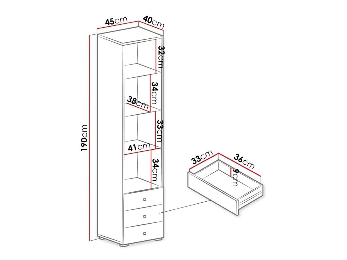 Regal Omaha J106 (Bela + Beton)