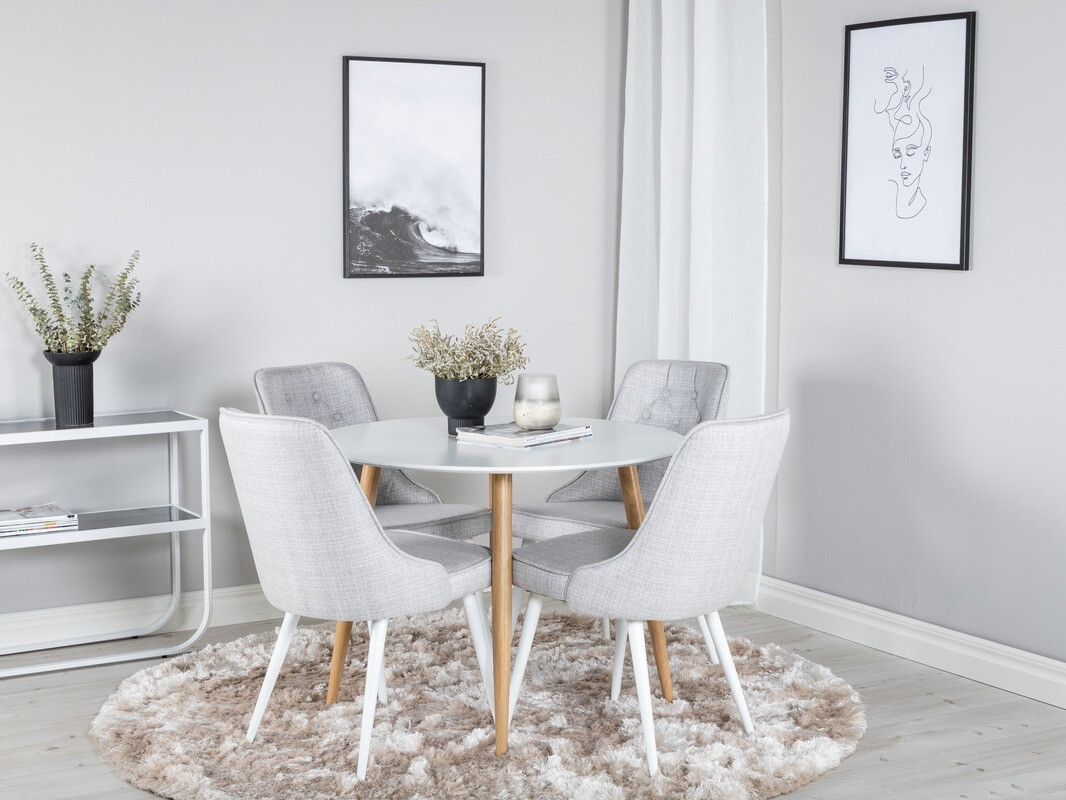 Stol Dallas 102 (Svetlo siva)