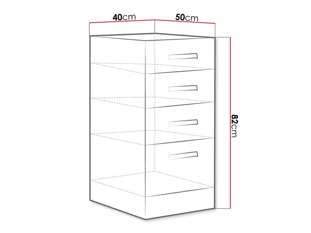 Modularna omarica s predali Multi Cream 122