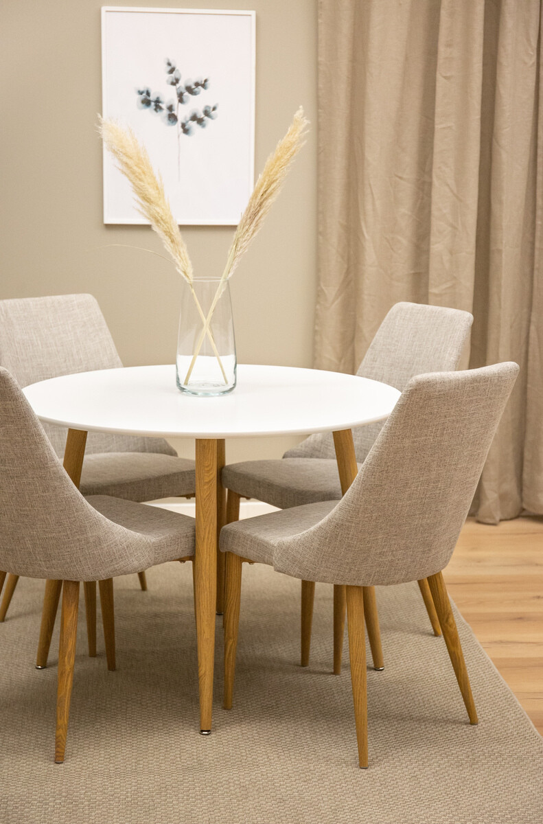 Stol Dallas 159 (Siva + Rjava)