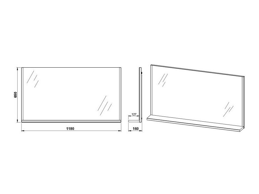 Ogledalo Sacramento 452