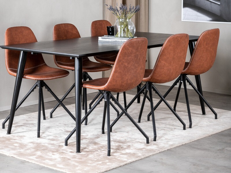 Stol Dallas 166 (Rjava)