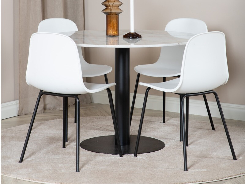 Stol Dallas 170 (Bela + Črna)