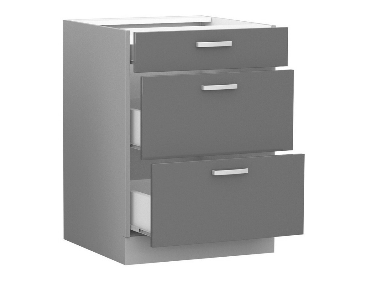 Modularna omarica s predali Multi Grey 105