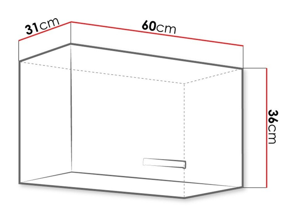 Modularna stenska omarica Multi Cream 113