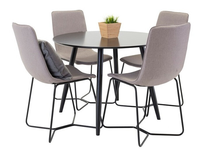 Stol Dallas 247 (Siva + Črna)