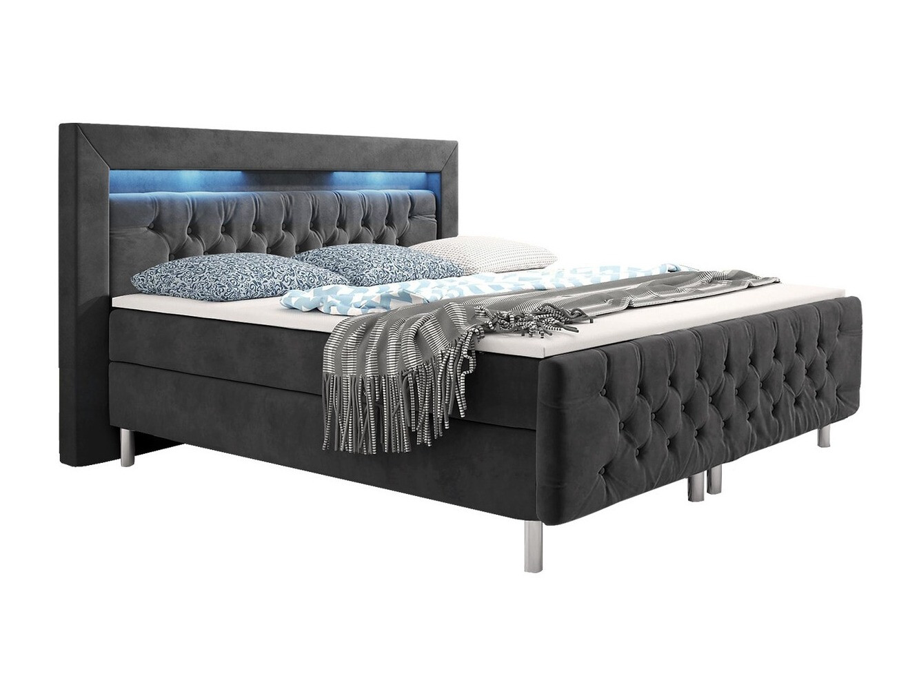 Boxspring postelja Aura I