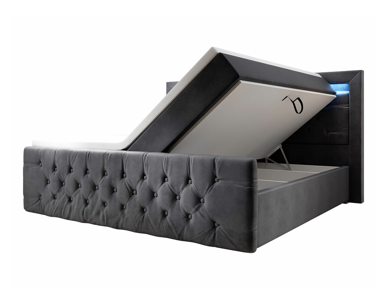 Boxspring postelja Aura
