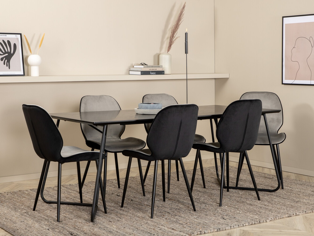 Jedilniški komplet Dallas 2729