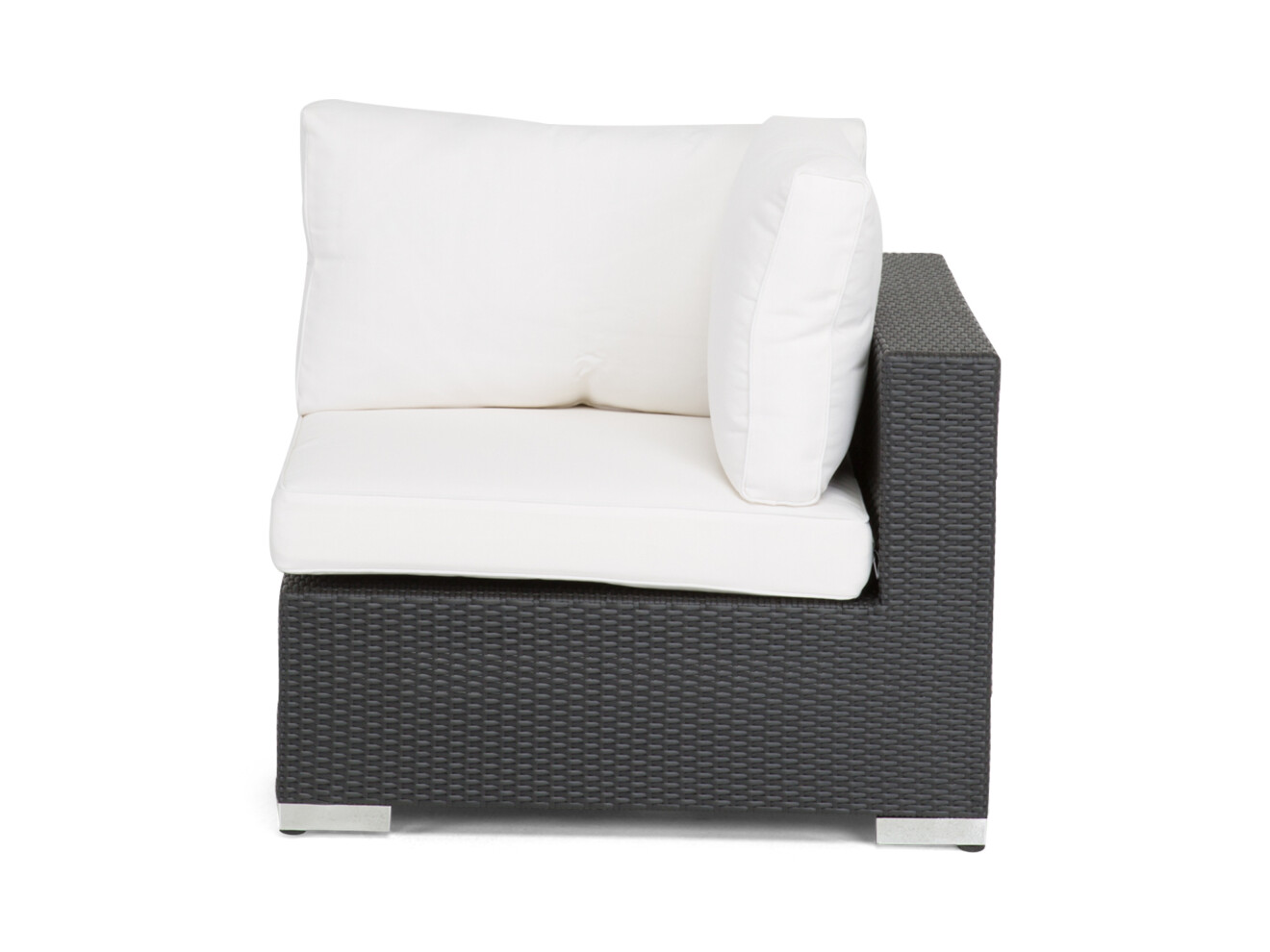 Vrtni fotelj Comfort Garden 1343 (Bela + Črna)