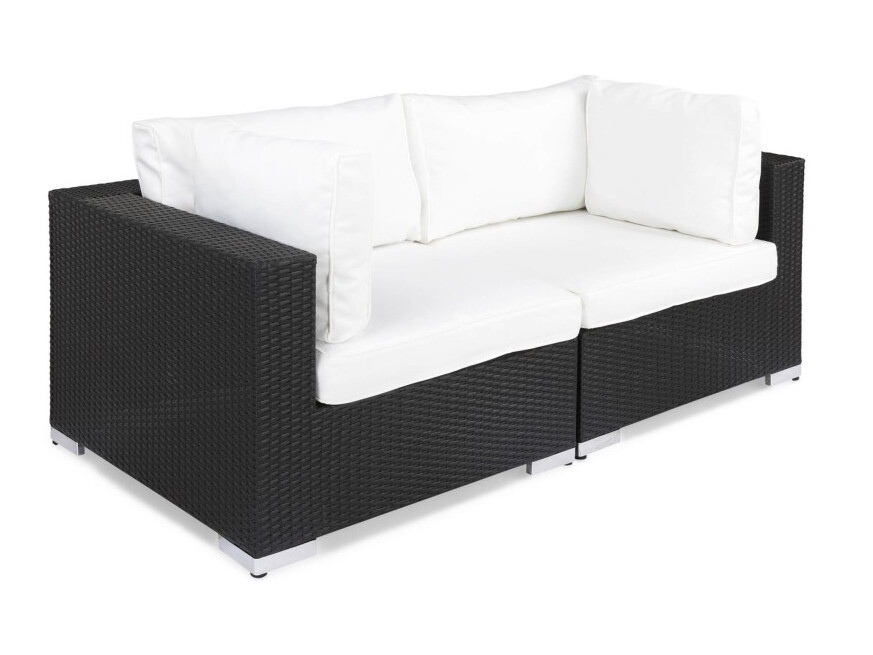 Vrtni fotelj Comfort Garden 1343 (Bela + Črna)