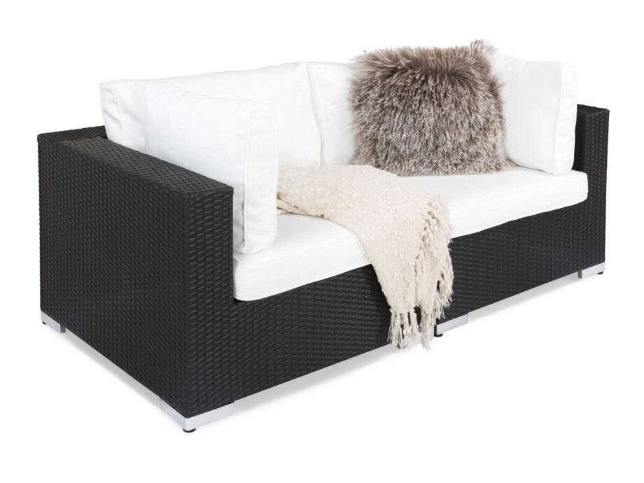 Vrtni fotelj Comfort Garden 1343 (Bela + Črna)