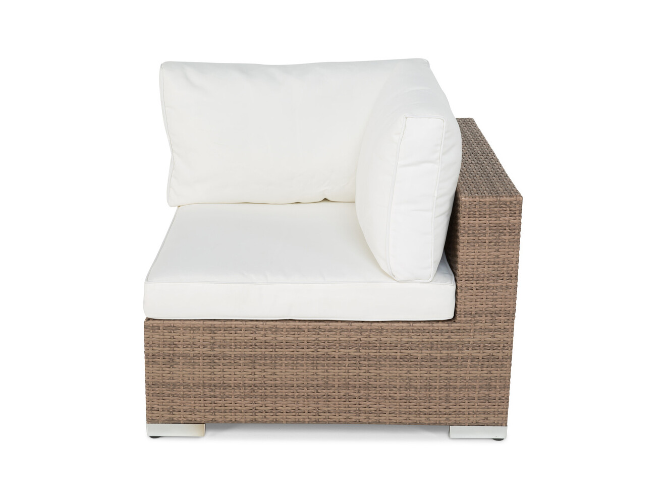 Vrtni fotelj Comfort Garden 1374 (Rjava + Bela)