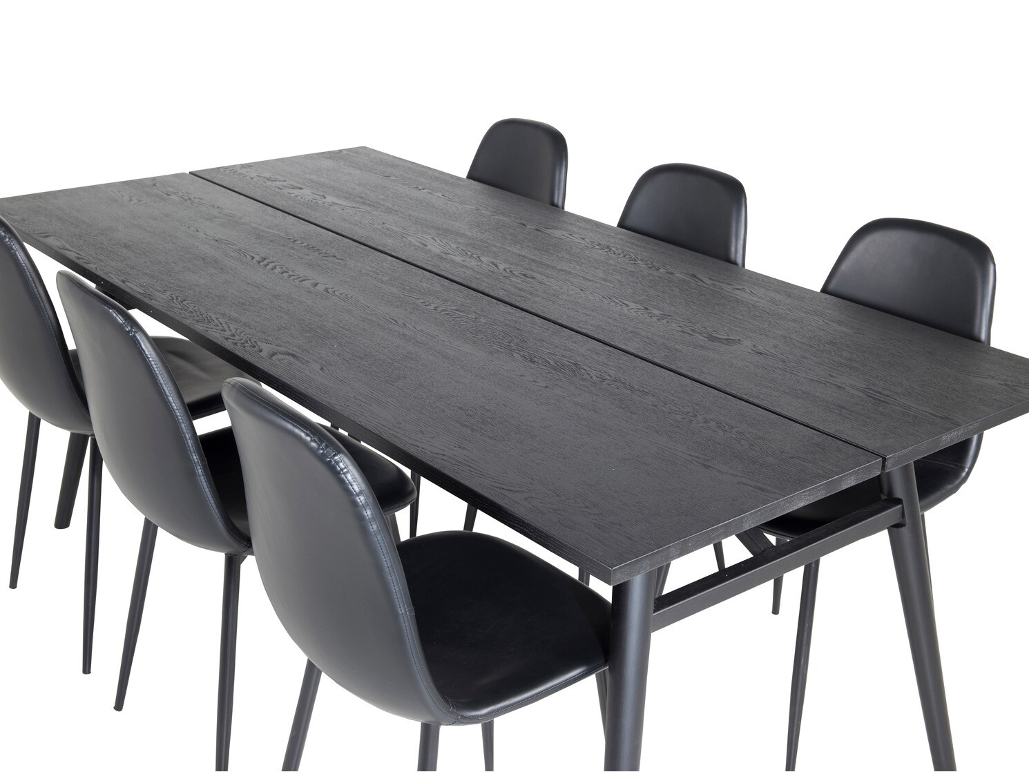 Jedilniški komplet Dallas 1681 (Črna)