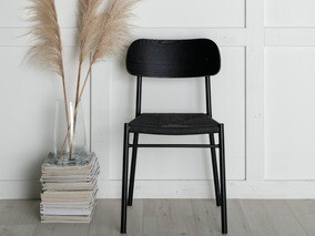 Jedilniški komplet Dallas 1785 (Črna)