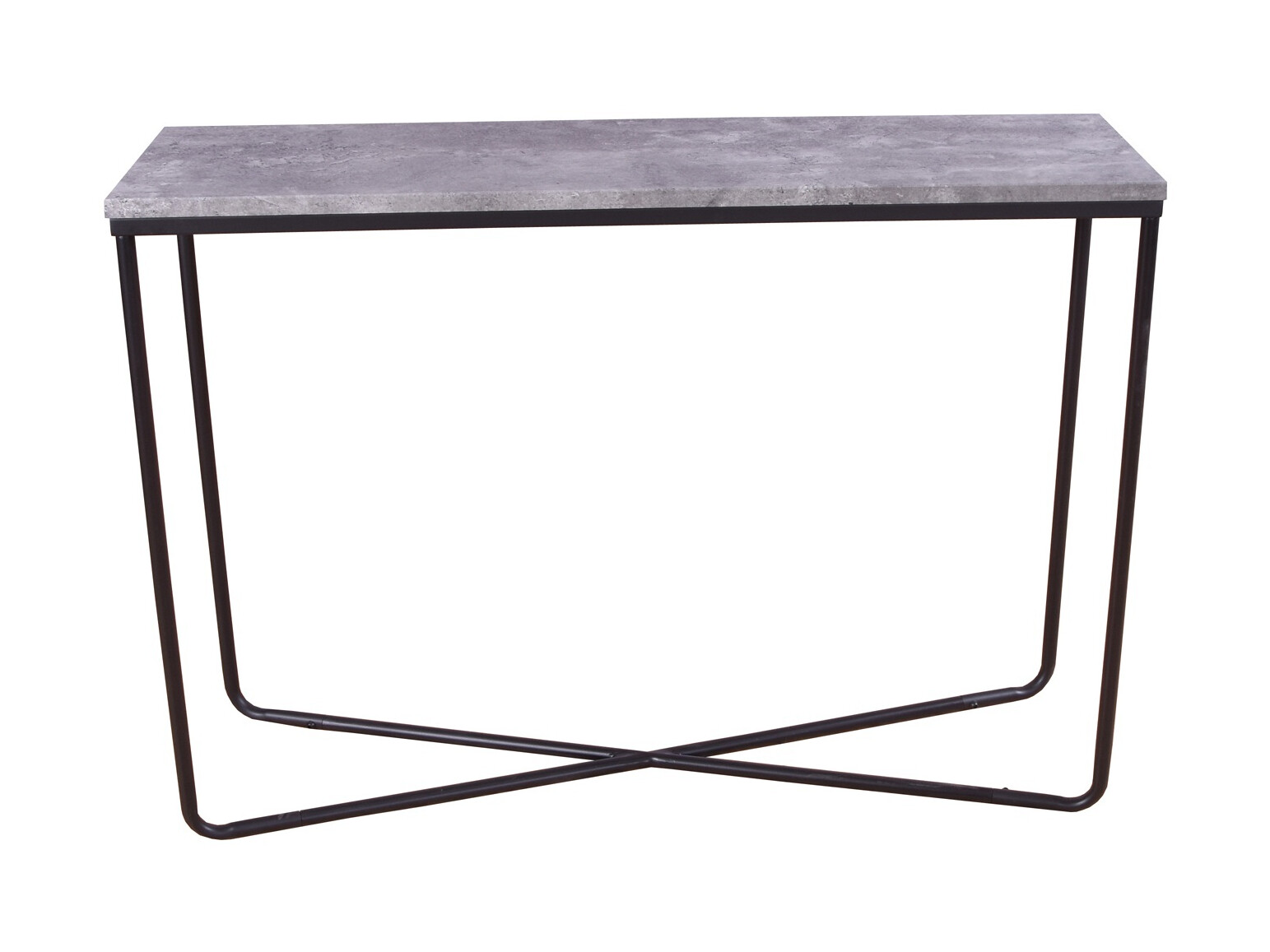 Konzolna miza Dallas 197 (Beton + Črna)