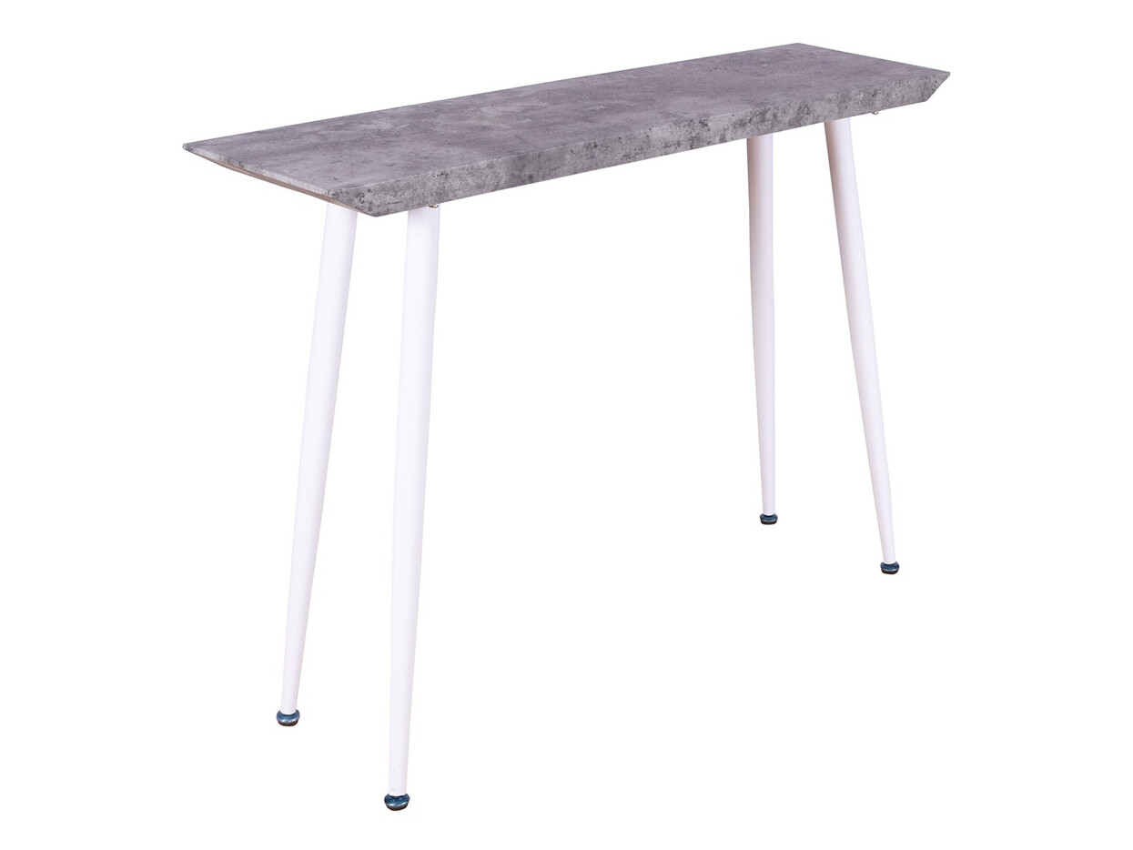 Konzolna miza Dallas 226 (Beton + Bela)