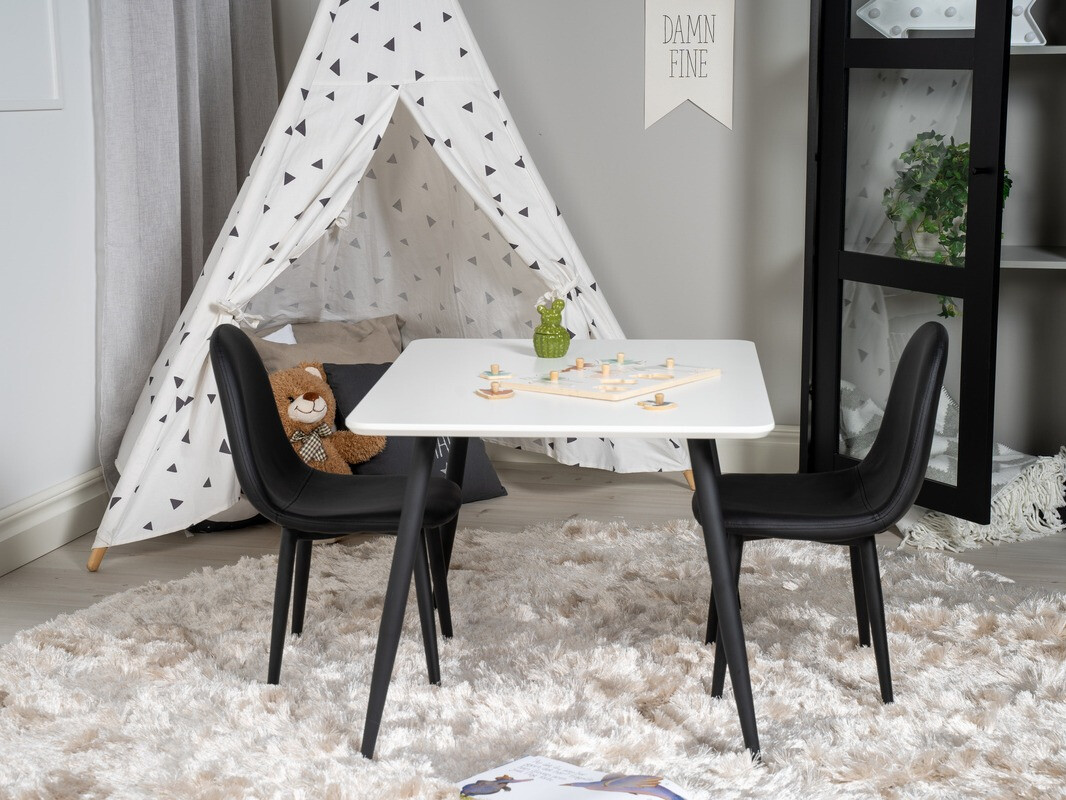 Otroški stol Dallas 199 (Črna)