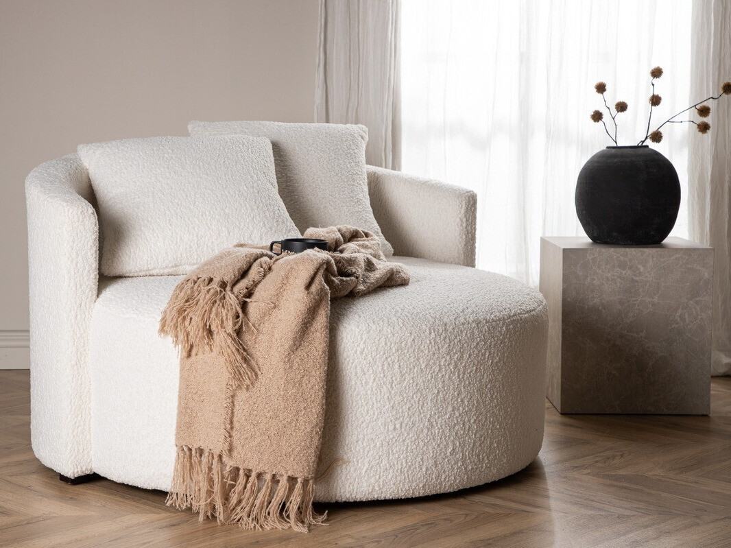 Fotelj Dallas 4225 (Bela)