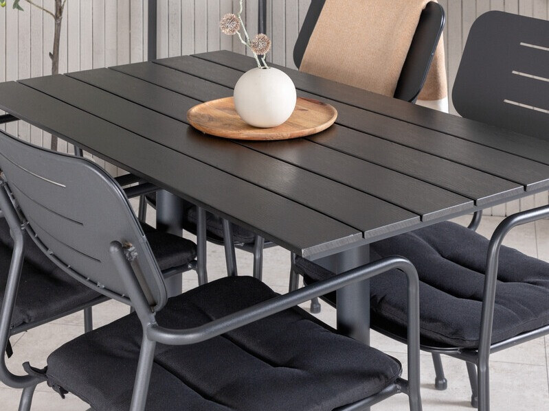 Vrtni stol Dallas 2773 (Črna)