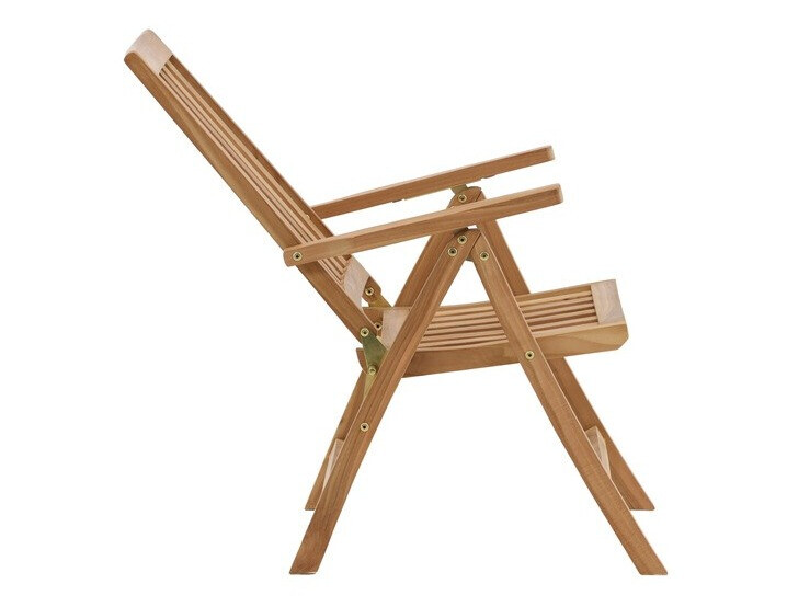 Vrtni stol Nunova 115 (Svetlo rjava)