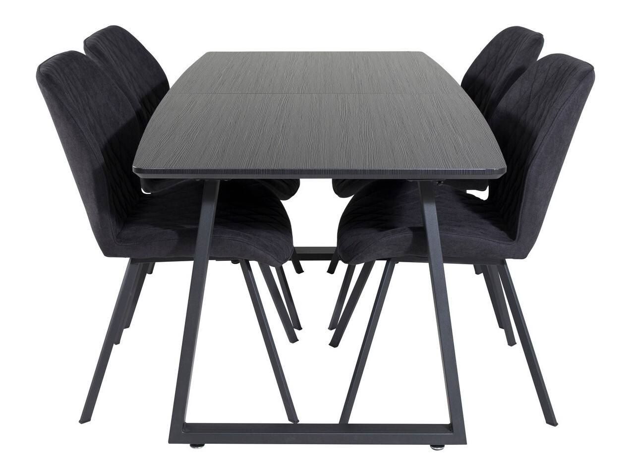 Jedilniški komplet Dallas 1997 (Črna)