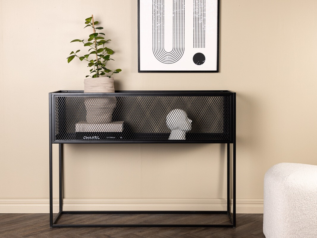 Konzolna miza Dallas 3185 (Črna)