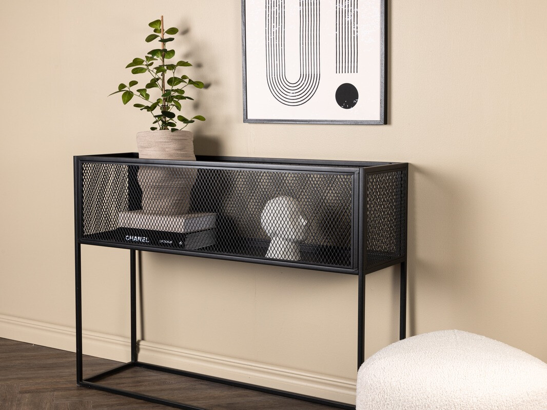 Konzolna miza Dallas 3185 (Črna)