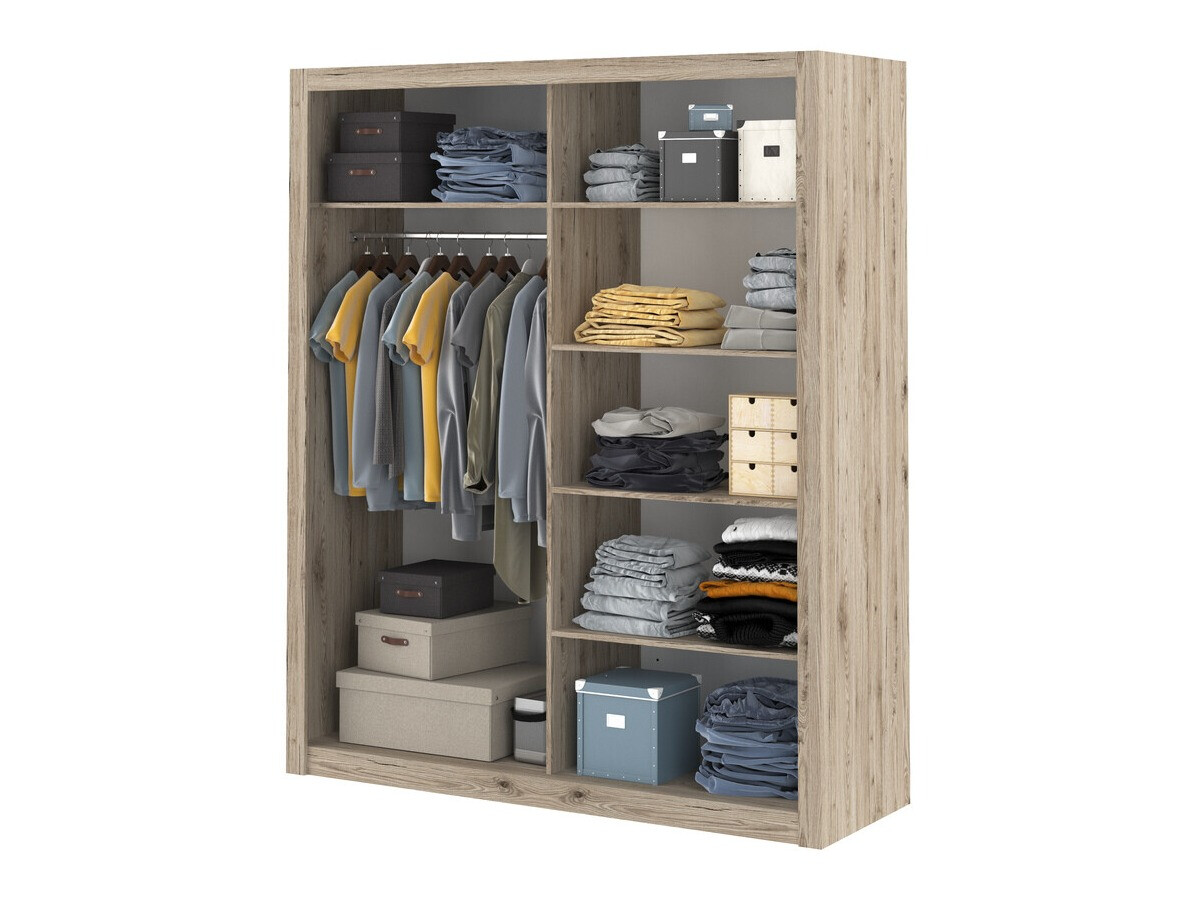 Garderobna omara Cirdelu 104 (Hrast San Remo)