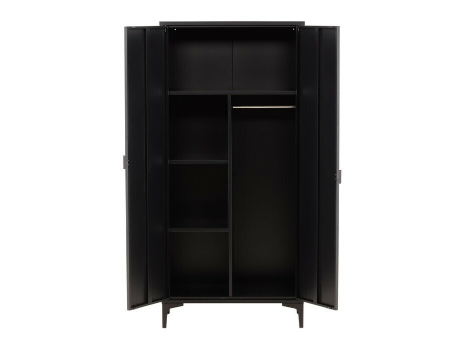 Garderobna omara Romcamu 104 (Črna)