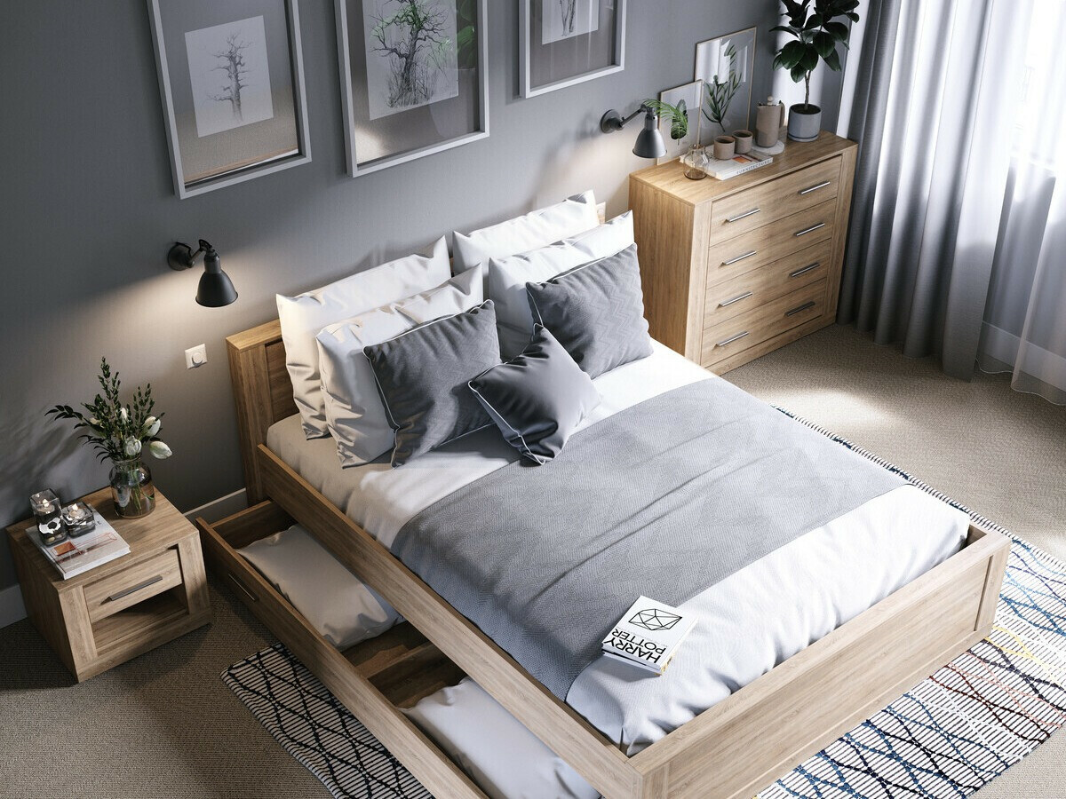 Komoda Cirdelu 110 (Hrast San Remo)