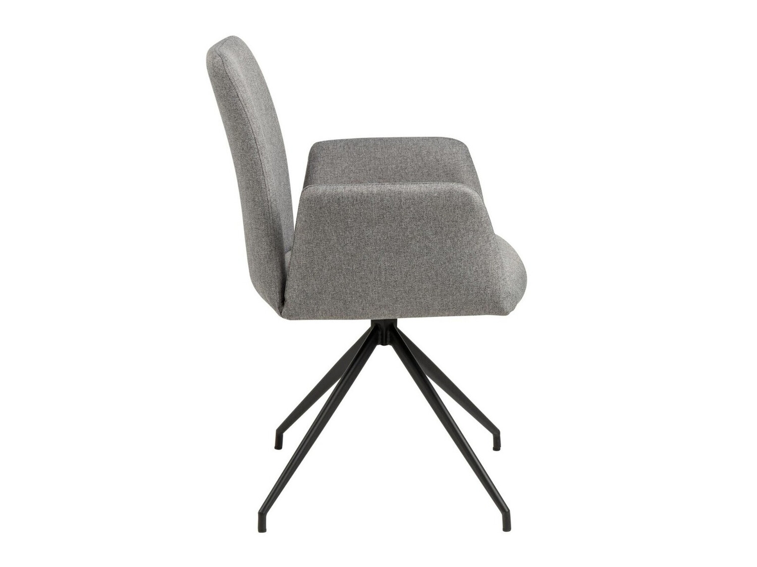 Jedilniški komplet Norsica Daltea 118 (Siva + Črna)