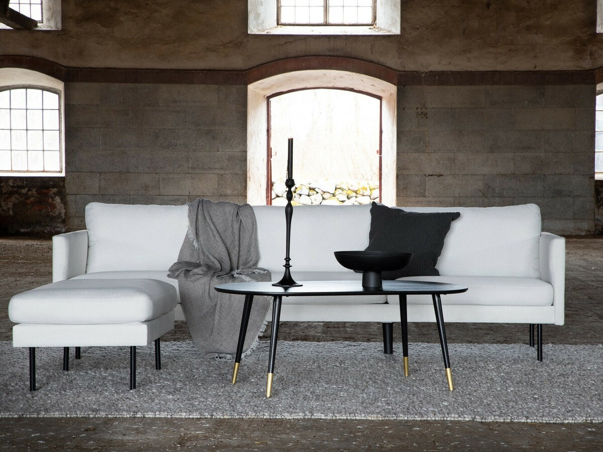 Komplet oblazinjenega pohištva Fercame 105 (Črna + Bež)