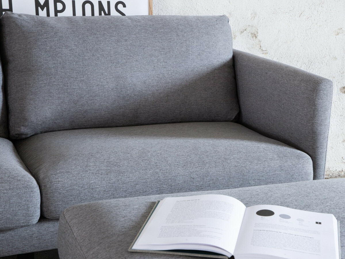 Komplet oblazinjenega pohištva Fercame 105 (Črna + Siva)