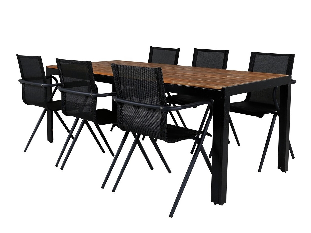 Komplet mize in stolov Dallas 546