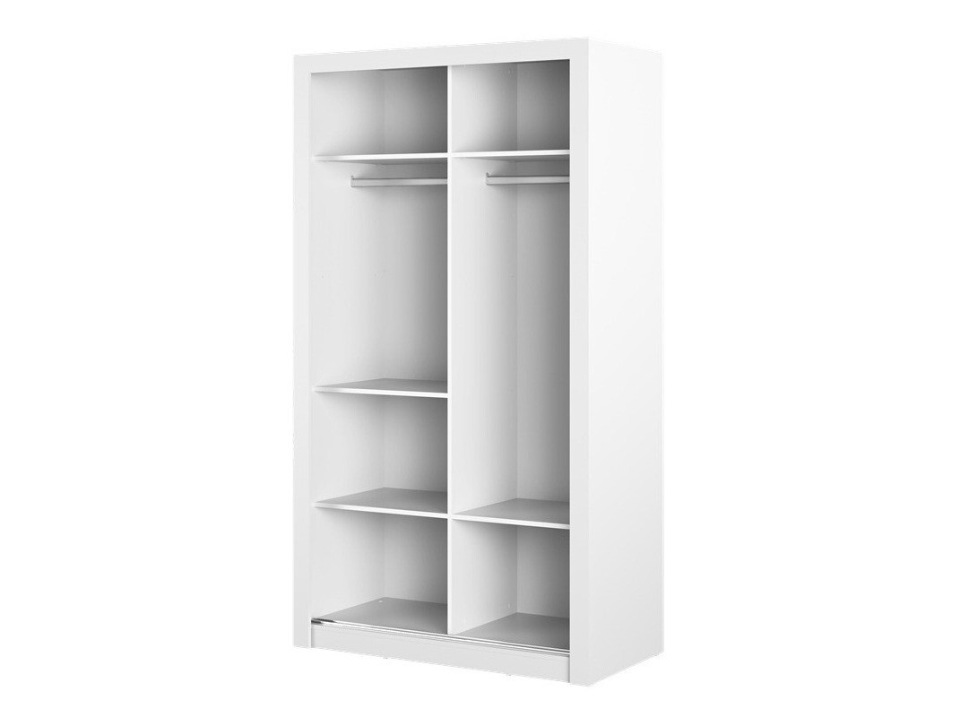 Garderobna omara Fresno 121 (Bela)