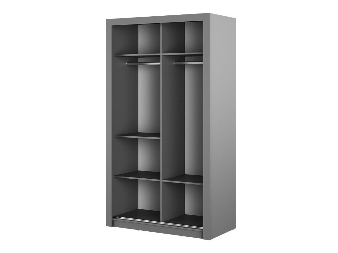 Garderobna omara Fresno 121 (Siva)