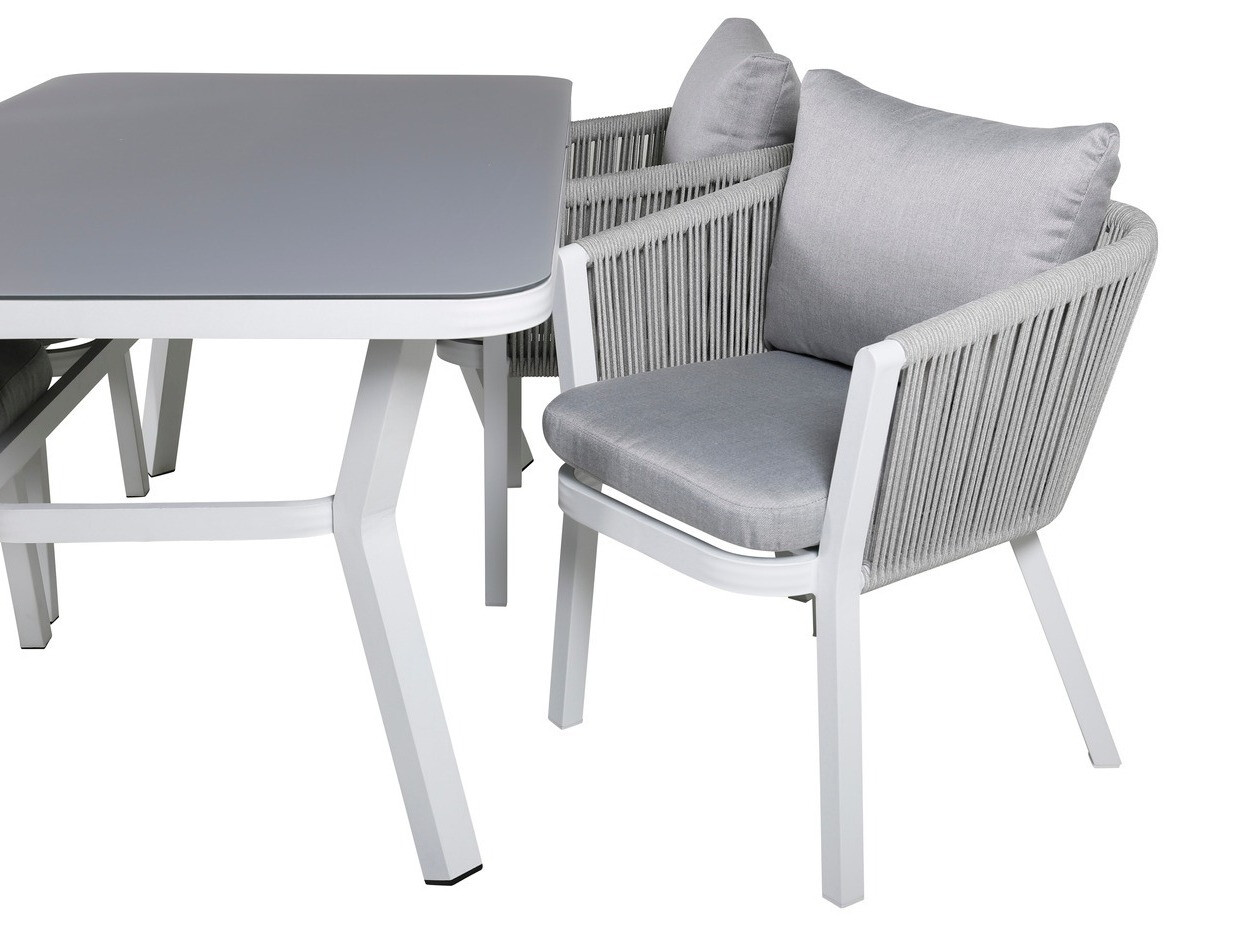 Komplet mize in stolov Dallas 1280