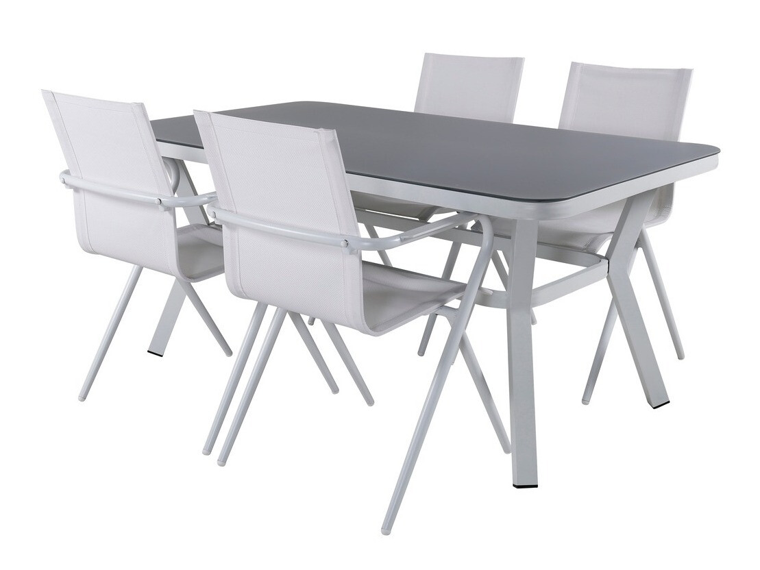 Komplet mize in stolov Dallas 1281