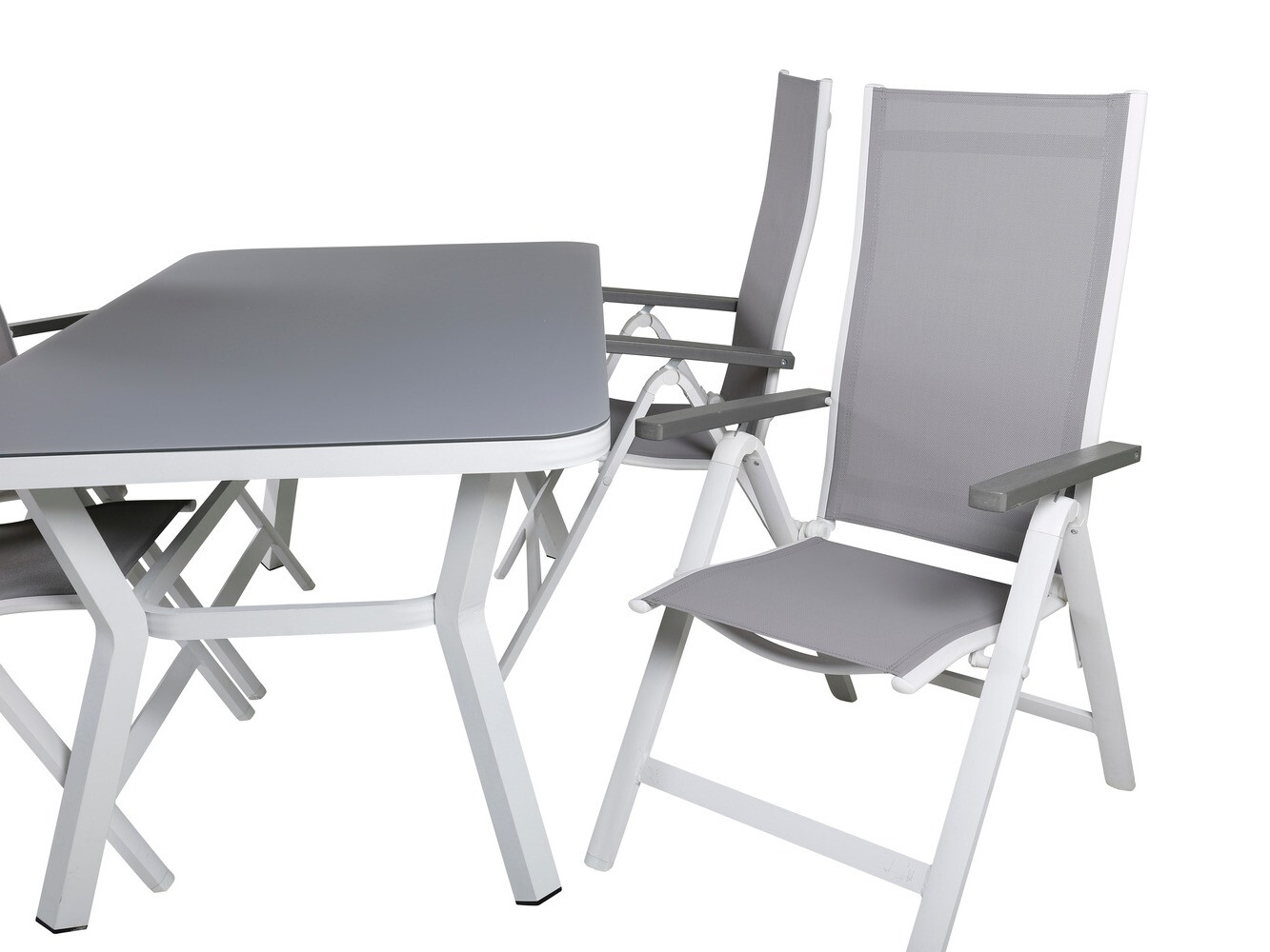 Komplet mize in stolov Dallas 1282